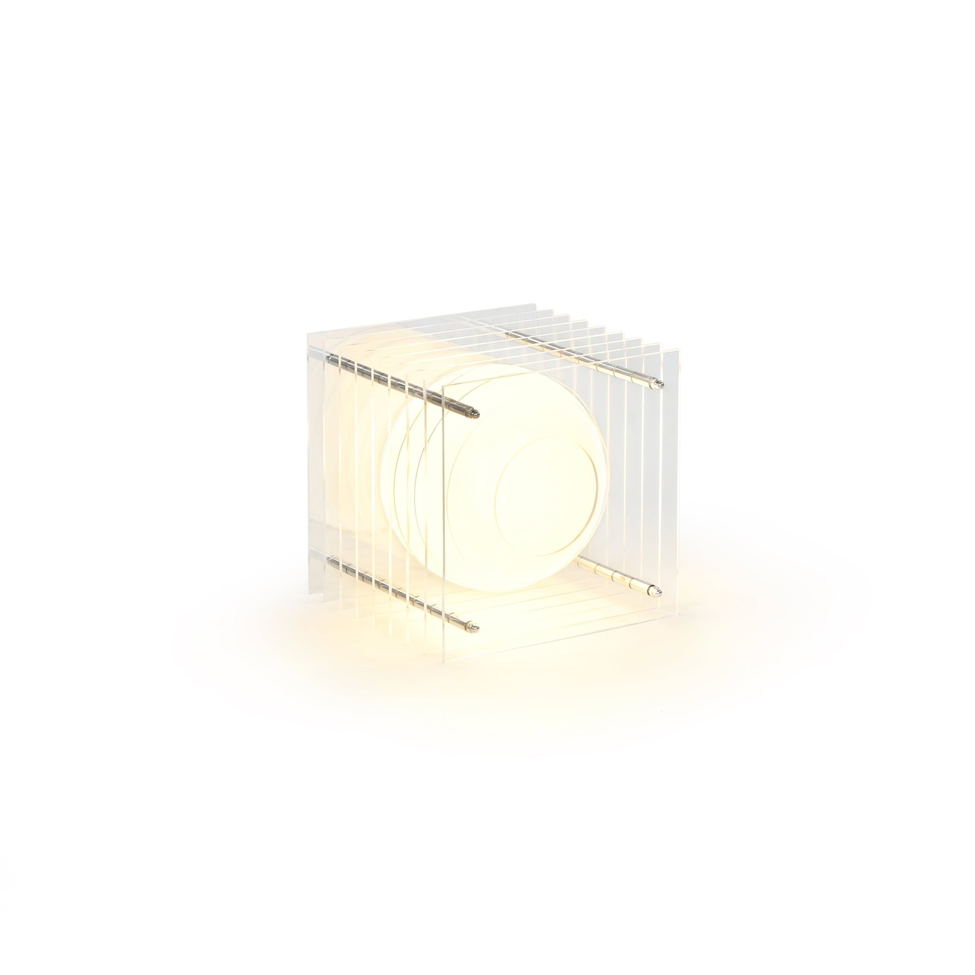 Lớp small square in clear acrylic