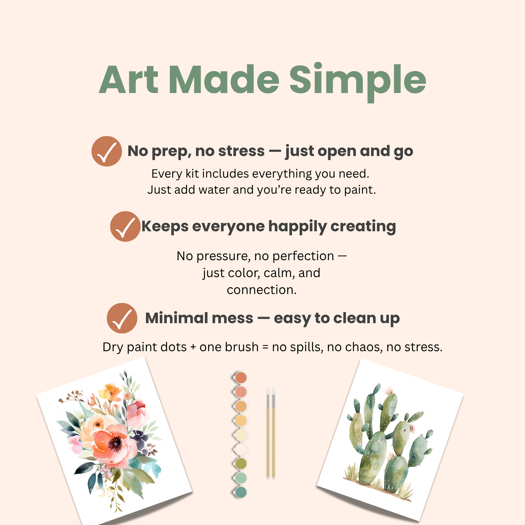 Spring Bee All-in-One Watercolor Kit
