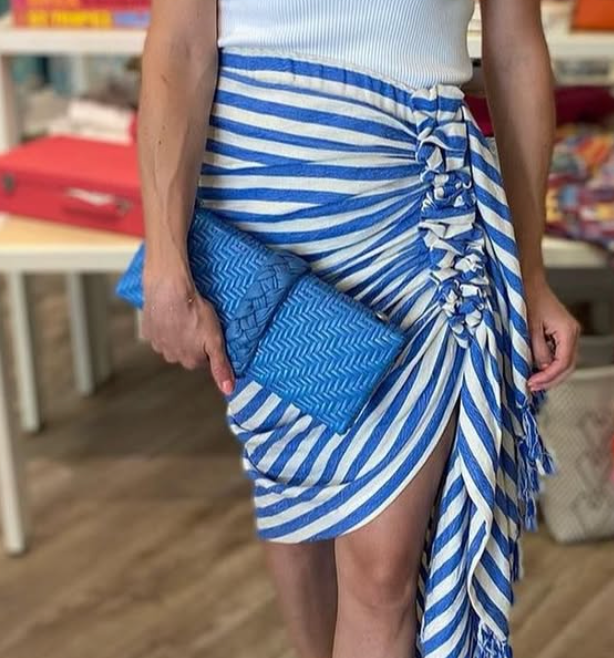 The Paula Painted Clutch