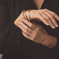 Droplet Bronze Bangle