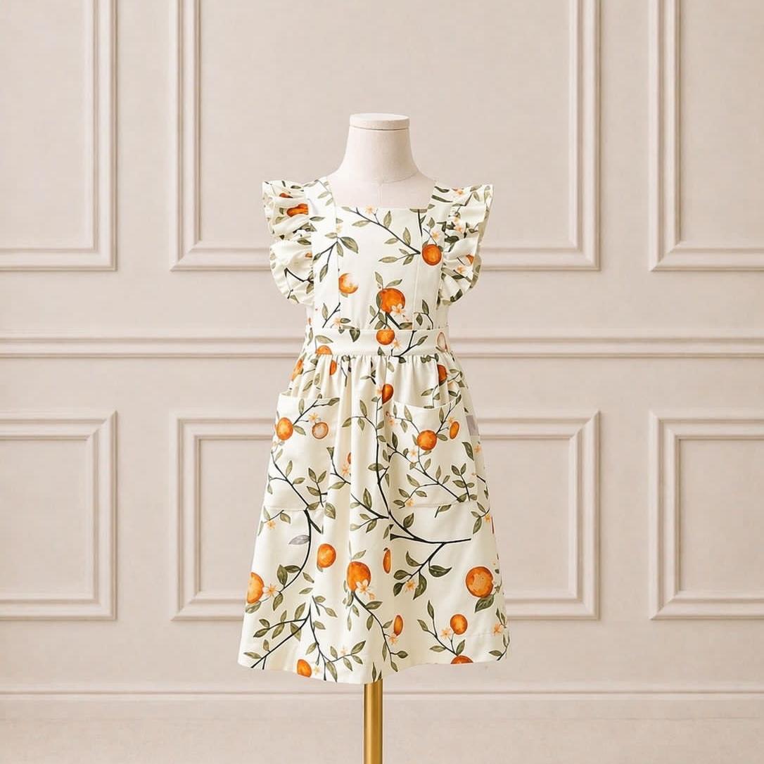 Orange Grove Little Hostess Apron