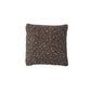 Quilted Aya Cushion Cover - Brown / Offwhite