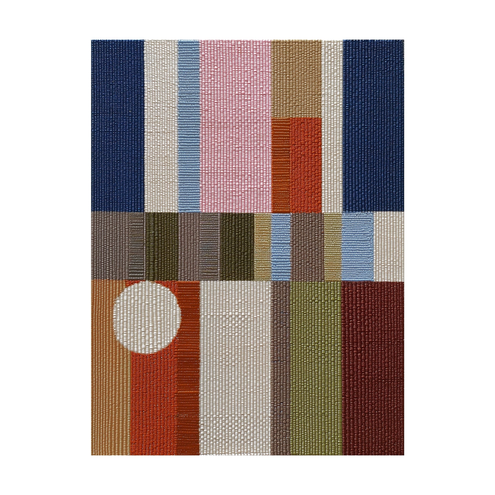 Woven Perspectives No. 07 — Geometric Abstract Art Print