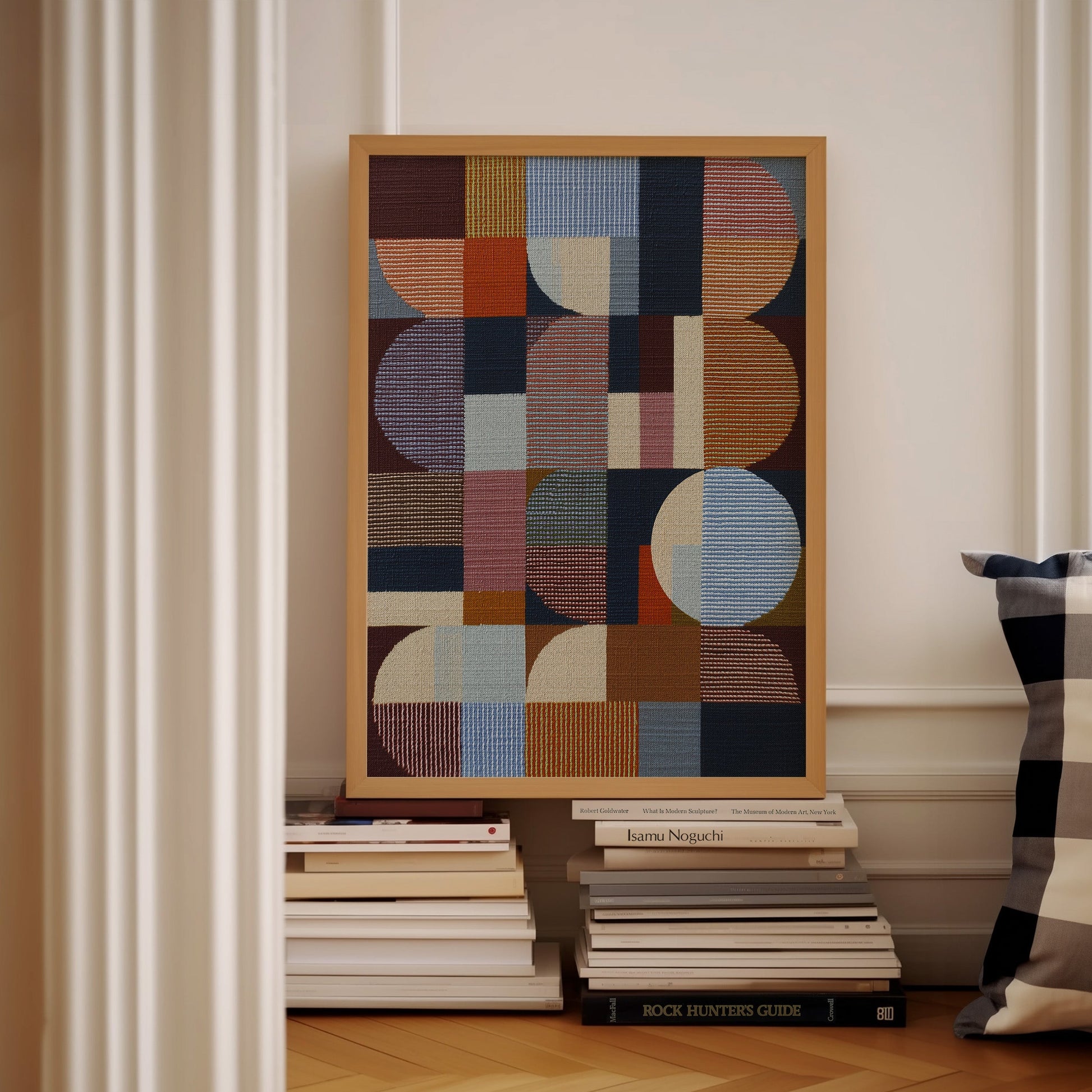 Woven Perspectives No. 18 — Geometric Abstract Art Print