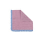 S/4 Flores Crochet Napkin - Burgundy
