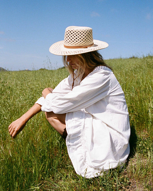 [WS] La Ranchera Cut-Out Straw Hat