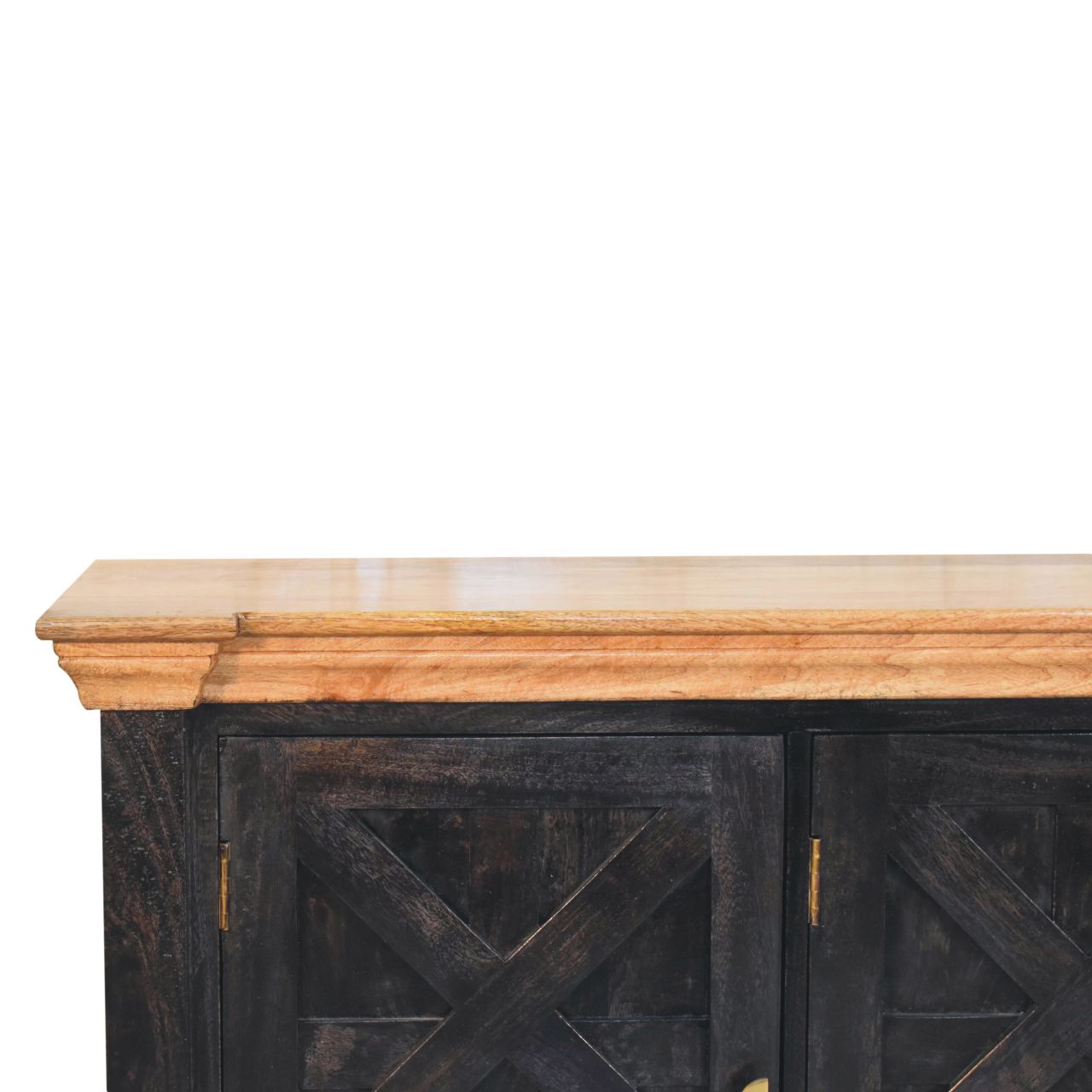 Solid Wood Regal Rustic Sideboard