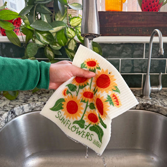 Sunflower Sponge Cloth