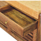 Solid Wood Bola Shoe Storage Bench