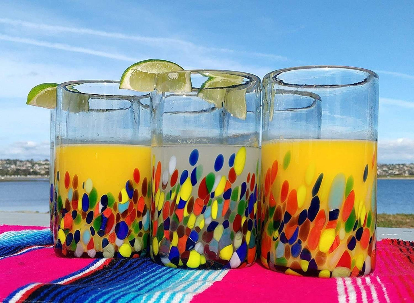 Confetti Carmen Drinking Glasses - Set of 6