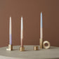 Baari Solid Brass Candleholder