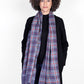 Blue Plaid Scarf