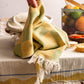 Cheese Hand-Stitched Towel Set