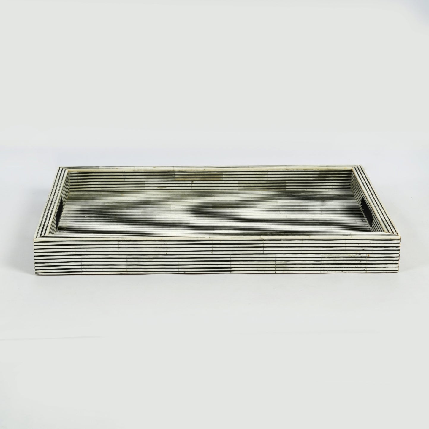 Pinstripe Inlay Medium Tray