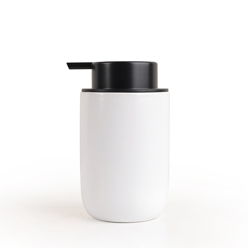 Liquid Soap Dispenser Slim Sustainable Ceramic