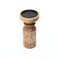 Pillar Candle Holder Set of 2 | Natural Finish | Mango Wood