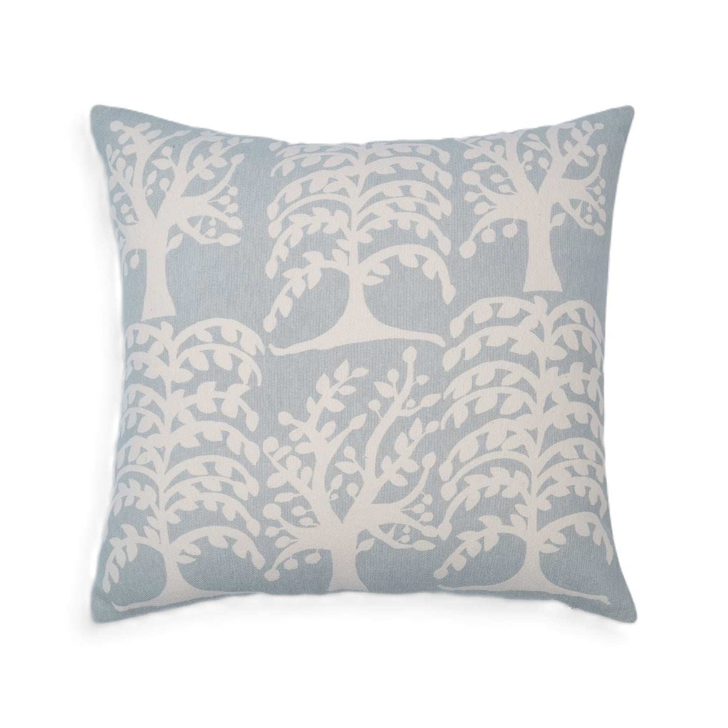 Nature whisper Saal Tree print square pillow cover
