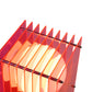 Lớp small rectangle in electric pink acrylic