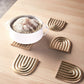 Rainbow Trivet - Solid Brass
