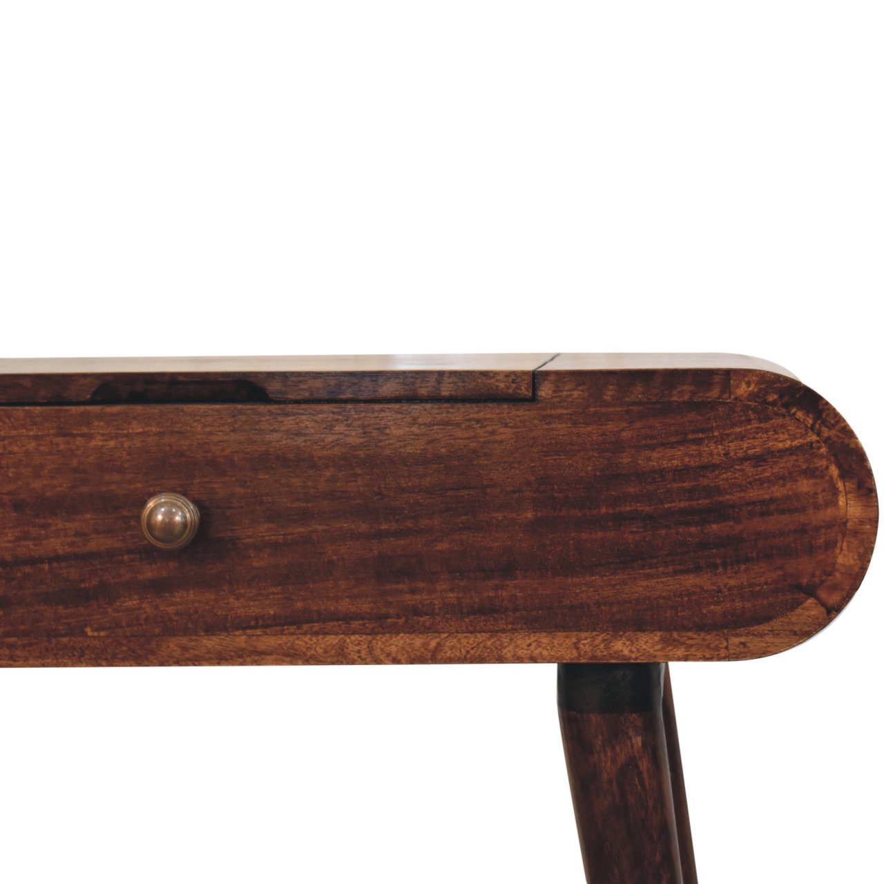 Solid Wood Mini California Walnut Dressing Table