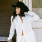 [WS] Karina Wool Cowboy Hat - Black