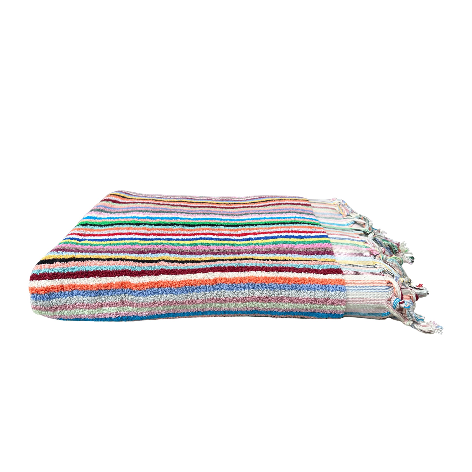 Striped Terry Bath Towel