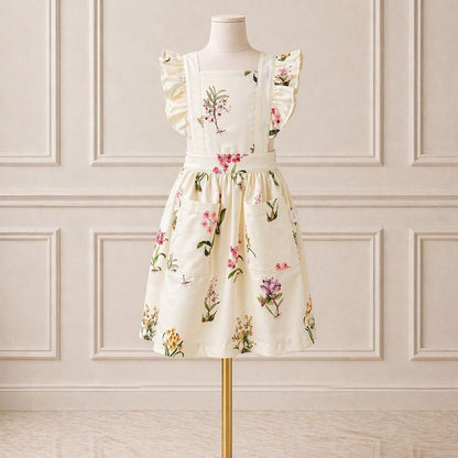 Botanical Orchid Little Hostess Apron