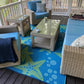 Starfish Blue & Green