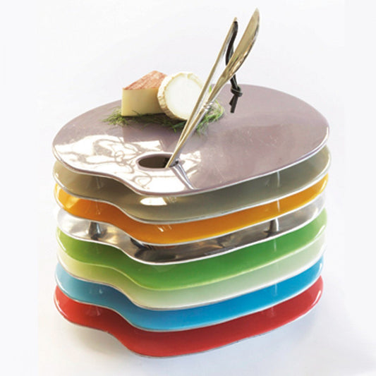 Artist Palette Cheese Set - In Stock