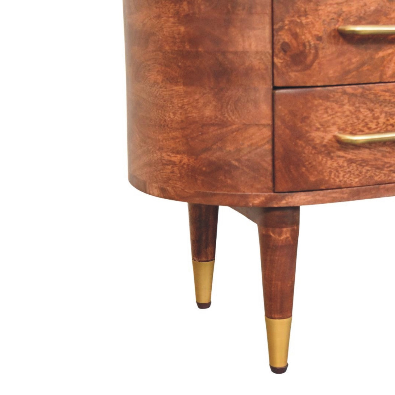 Solid Wood Jetson Curve Media Console