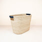 Black Oval Storage Baskets, set of 2 - Modern Baskets | LIKHÂ