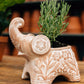 Trumpeting Elephant Planter