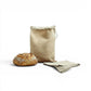 Linen Bread Bag with Beeswax Liner