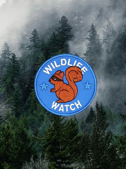 WILDLIFE WATCH IRON-ON PATCH by Scouts Honour