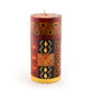 Safari Gold Painted Candles