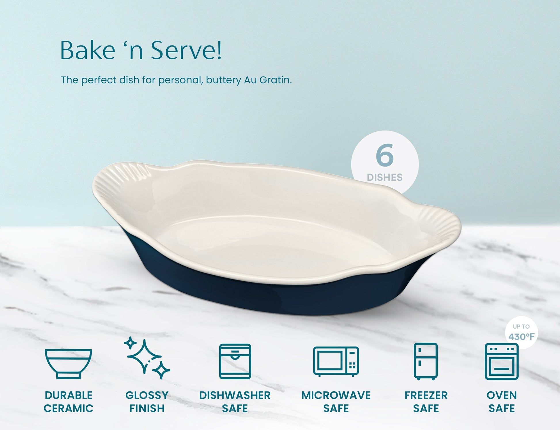 Au Gratin Dish