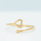Ada Gold Heart Ring