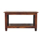 Solid Wood Belmont X-Frame Coffee Table