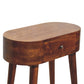 Solid Wood Mini Albion Chestnut Console