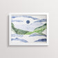 Serenity Landscape Small Framed Print