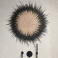 Usiku Black and Natural Woven Wall Art
