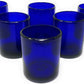 Pure Cobalt Tumbler Glasses - Set of 6