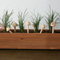 Wooden Mushroom Garden Stick