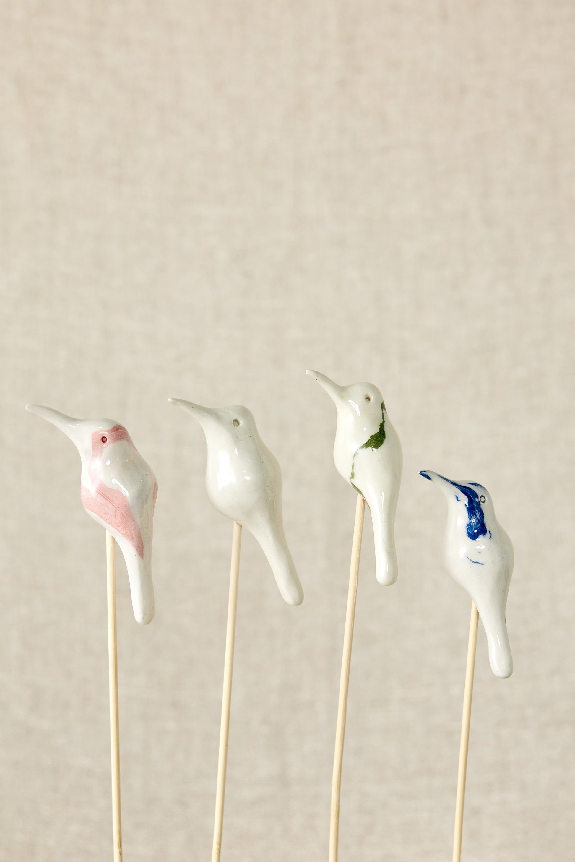 Glazed Sunbirds Bamboo Diffuser Set