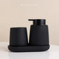 Rubber Paint Liquid Bathroom Accessories Set Sustainable Ceramic