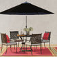 Serape Dark Red
