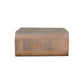 Solid Wood Sonoma T-Bar Wall-Mounted Nightstand