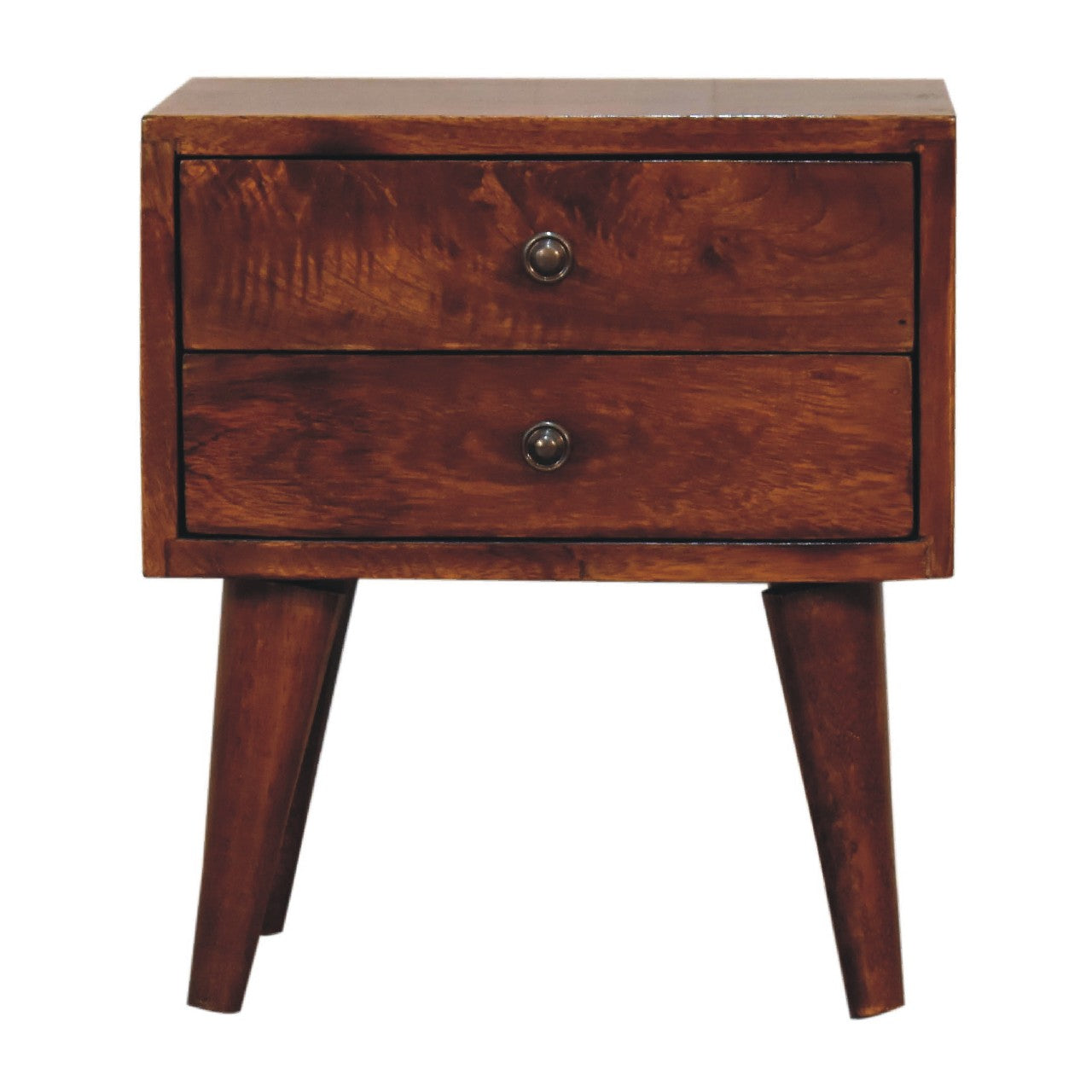 Solid Wood Mini Modern Bedside Table