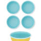 S/4 Enamel Cereal Bowl  - Two Tone