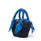 Ayine Bag Mini - Black W/ Navy Check Lining